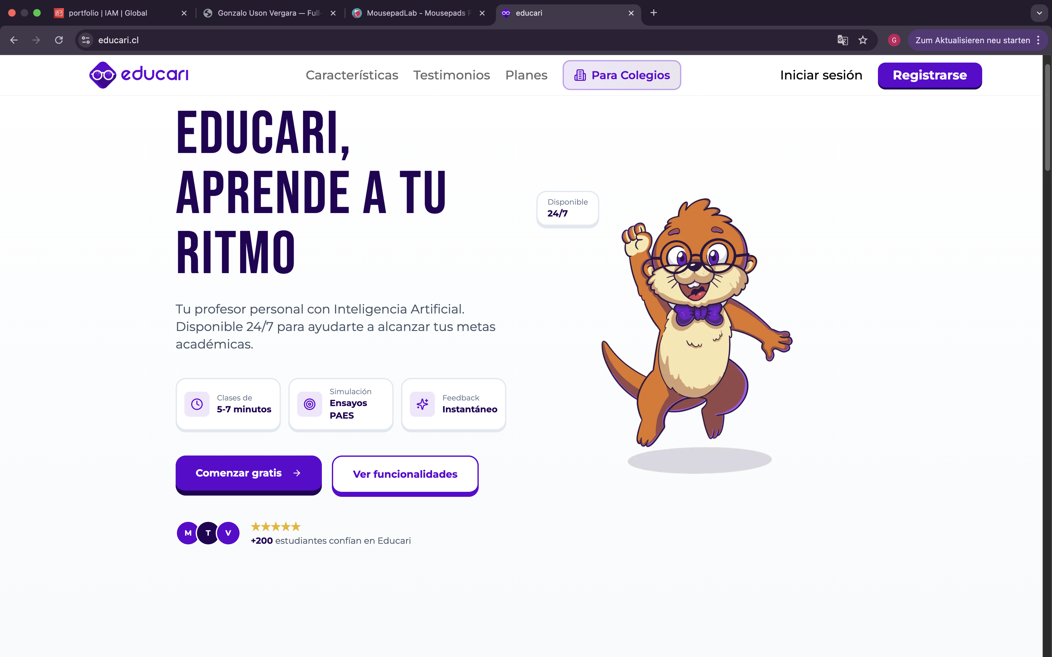 Educari screenshot